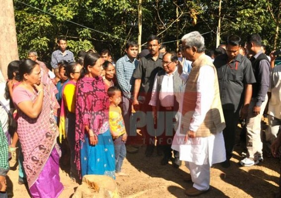 Tripura CM meets family of soldier killed in Jammu